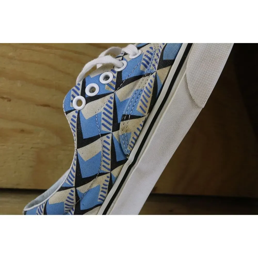 Vans x Eley Kishimoto Sneakers Womens 9 Blue Geometric Off the Wall Athletic